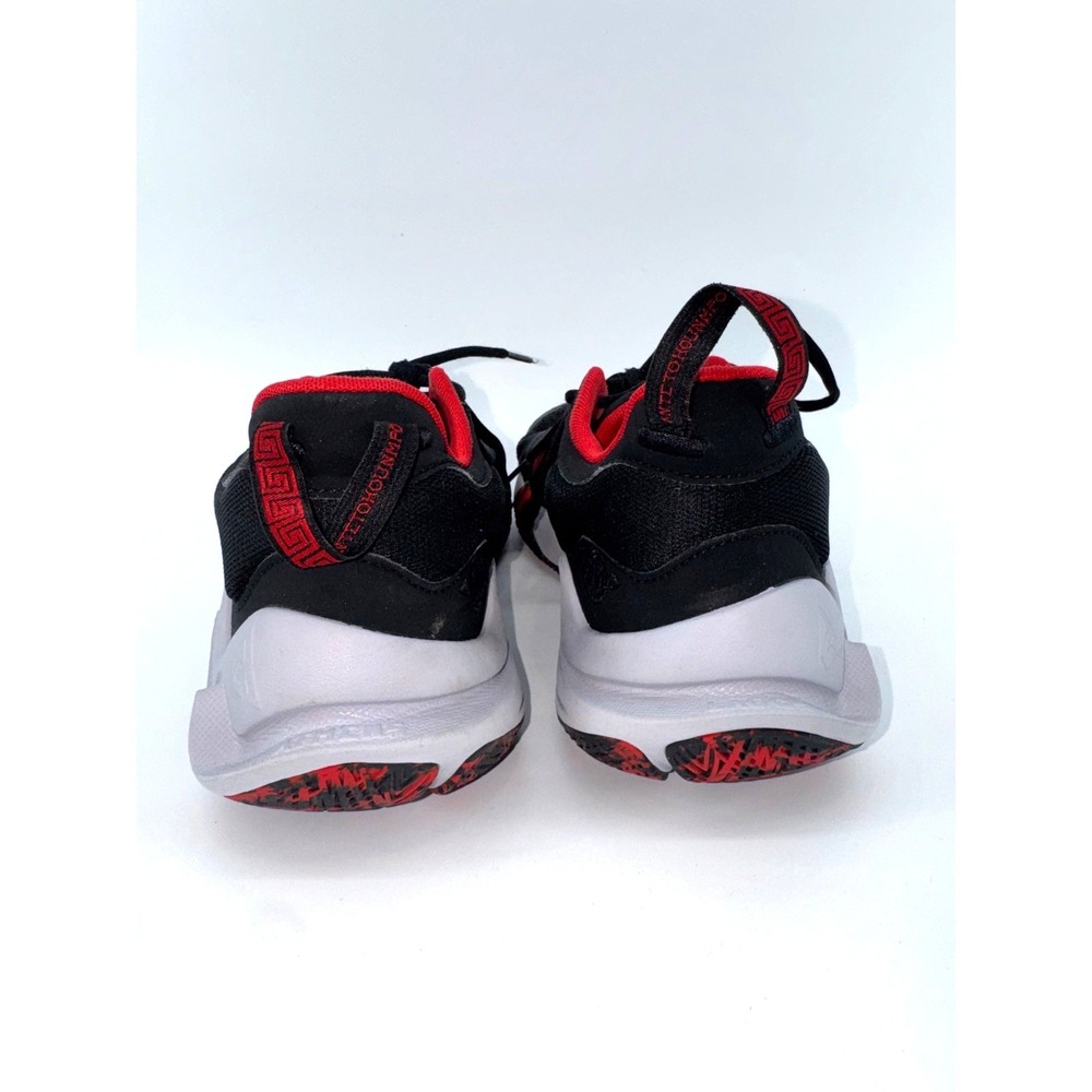 Nike Giannis Immortality 2 Mens Size 9.5 Red Black Basketball Shoes DM0825-005 - Picture 4 of 9